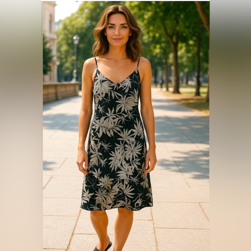 NWT Tu_Lip Black and White Floral Dress